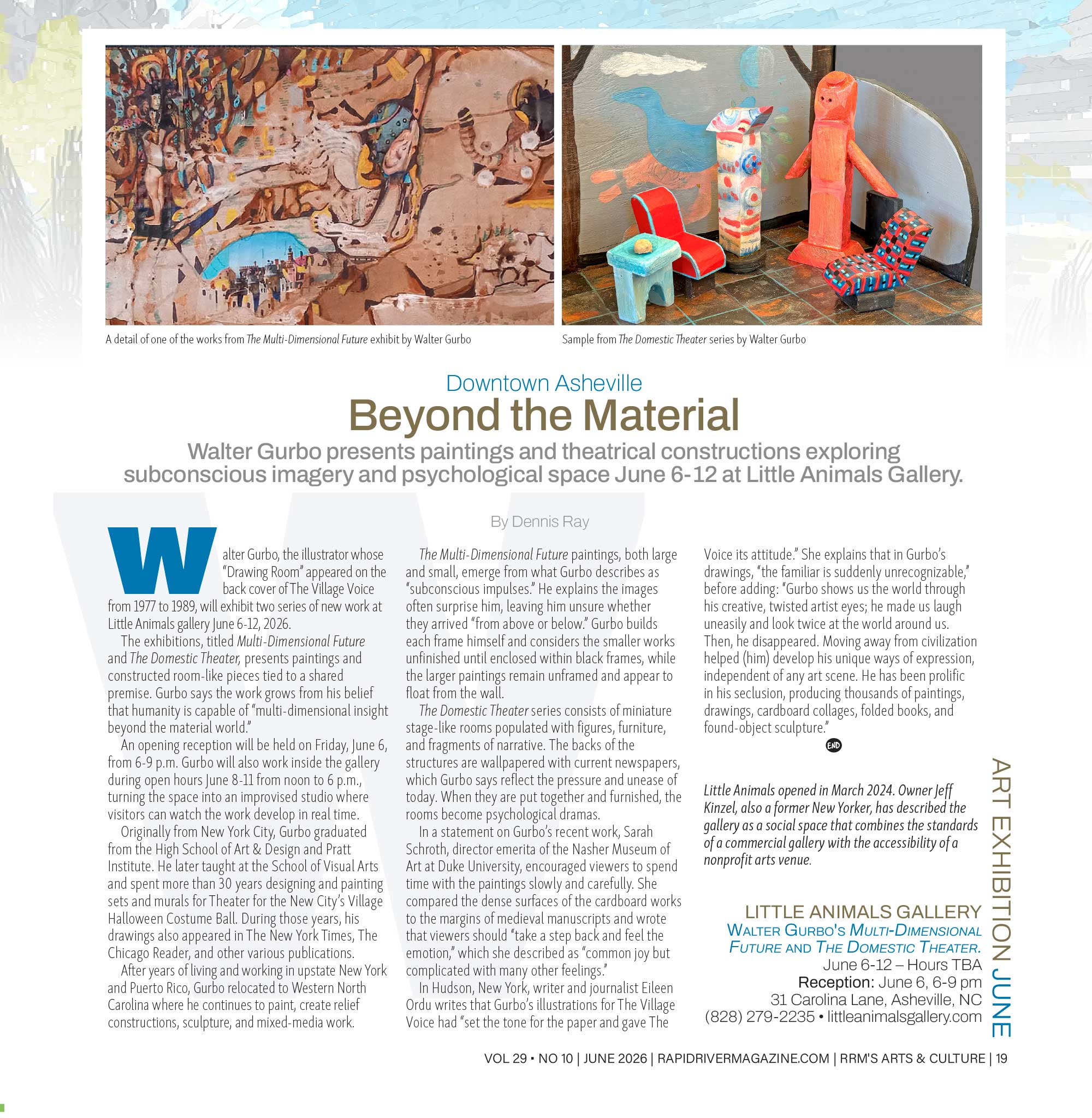 Walter Gurbo Article